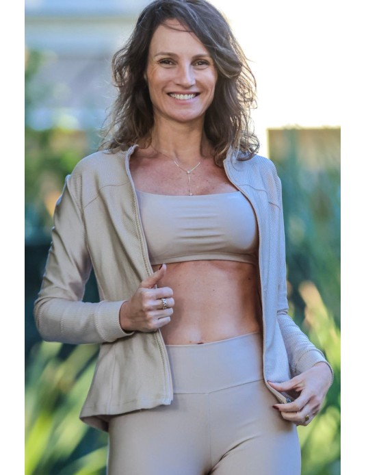 Top Basic Golden Nude