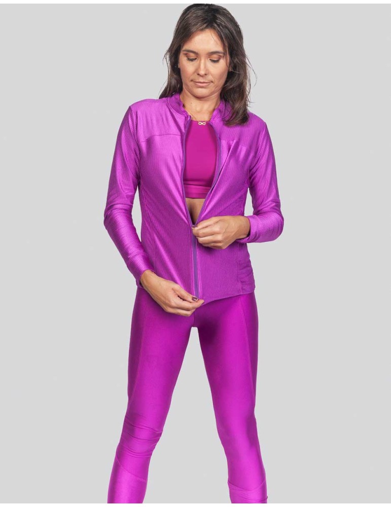 Casaco Éden Magenta