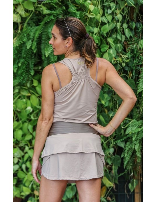 Saia ondas Golden Nude