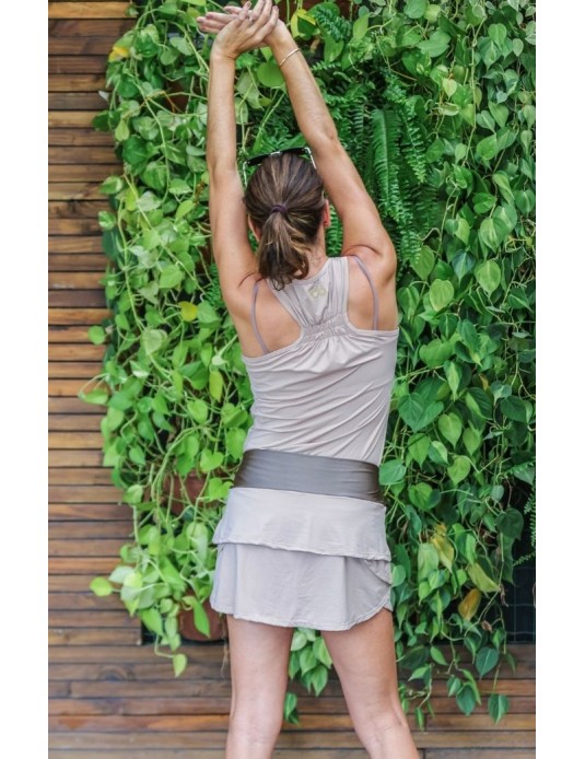 Saia ondas Golden Nude