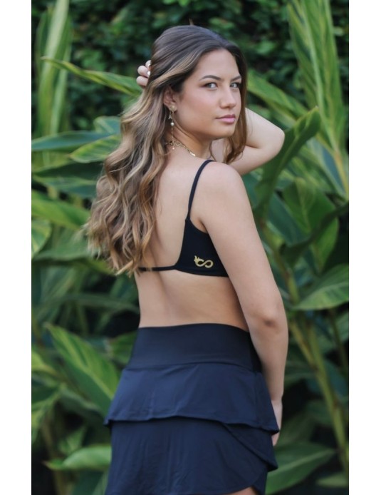 Saia Ondas Preta