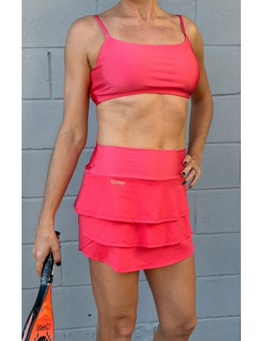 Top Basic Coral Flamingo